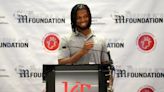 Buffalo's Damar Hamlin comes to UC encouraging CPR training, AED use to save lives