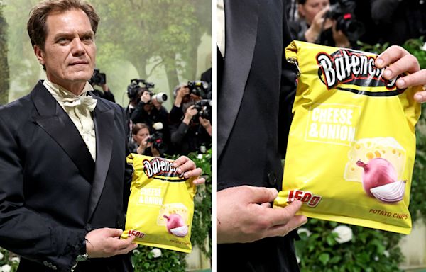 You Won't Believe How Much Michael Shannon's Met Gala 'Chip Bag' Cost