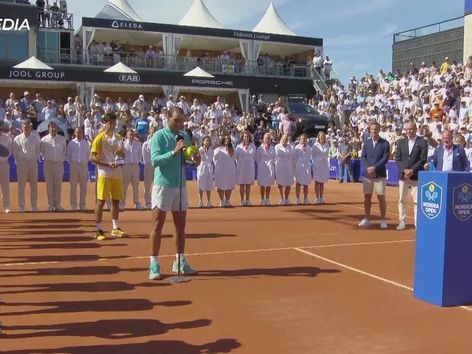 Así reaccionó Nadal tras su derrota ante Borges - MarcaTV