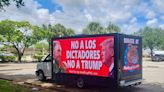 Billboard comparing Trump to Castro coming down – to be featured on the side of a truck