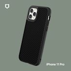 犀牛盾 iPhone 11 Pro SolidSuit 防摔背蓋手機殼-碳纖維紋路