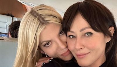 Tori Spelling shares encouragement from late Shannen Doherty she's bringing to 'DWTS'