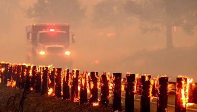 California wildfires consume more than half a million acres