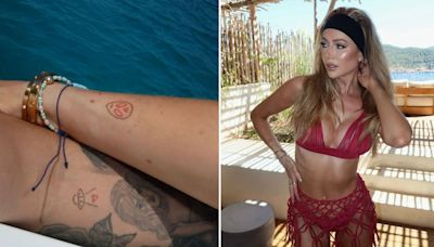 Olivia Attwood and husband Bradley reveal matching tattoos