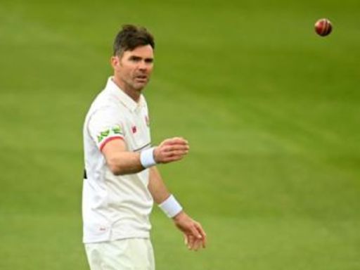 Six wickets in six overs: Jimmy Anderson sizzles on Lancashire return ahead of farewell Test