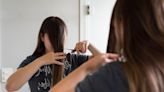 Woman attempts DIY haircut, experiences "all stages of grief"
