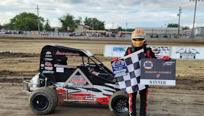 Paxson takes Tony Stewart Racing to Victory Lane at Rushville - The Republic News