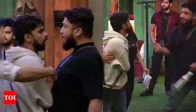 Bigg Boss OTT 3: Naezy and Lovekesh get into a physical fight; Arman Malik says ‘Kataria will always be under Elvish Yadav’s shadow’ | - Times of India