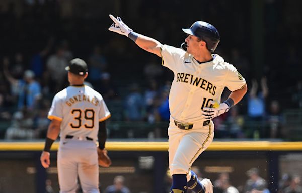 Milwaukee Brewers' Sal Frelick Returns Home to Notch Hit at Fenway Park