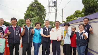 台中地主捐贈 建設局完成豐原角潭路二段拓寬