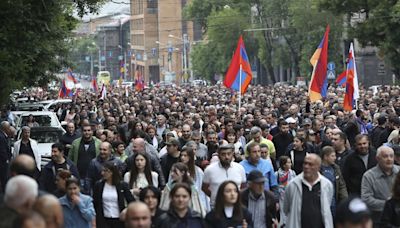 Armenians demand prime minister's resignation following village handover to Azerbaijan