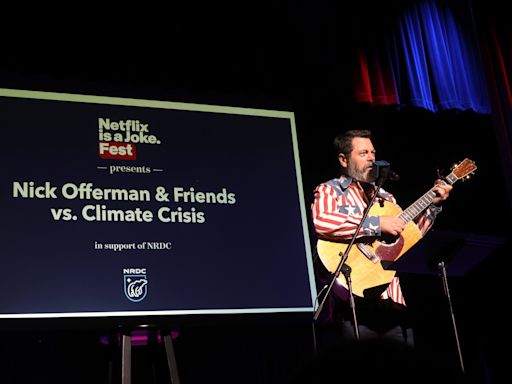 Nick Offerman Brings Laughs, Songs and Famous Friends For Climate Change Comedy Show