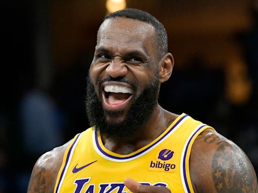 LeBron James signs new £81.5m deal with Los Angeles Lakers after son Bronny James is drafted by same team