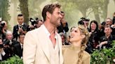 Chris Hemsworth's Wife Elsa Pataky Glows in Sheer Gold at 2024 Met Gala