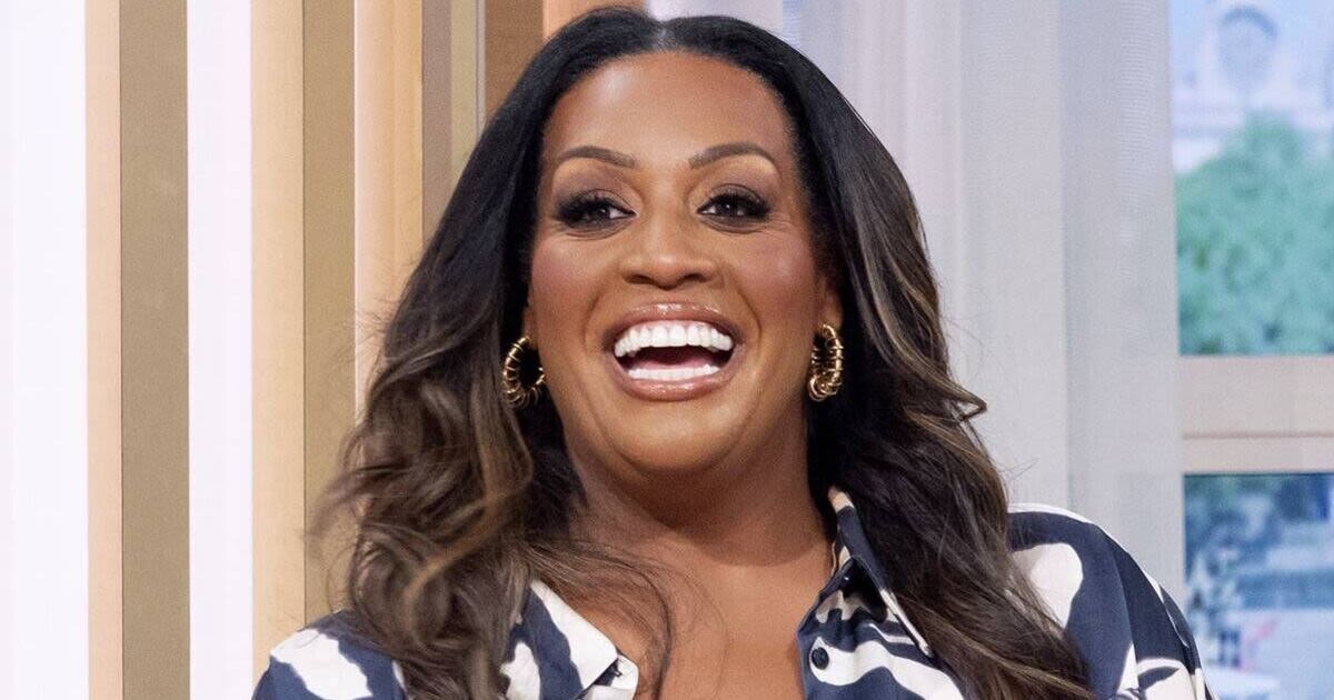 Alison Hammond shows off slimmer figure and shares weight loss routine