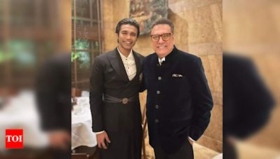 Babil Khan shares photos with Boman Irani from an event; Irani praises him for carrying forward his father's legacy | Hindi Movie News - Times of India
