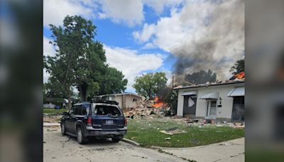 House explodes in Transcona; Winnipeg firefighters responding