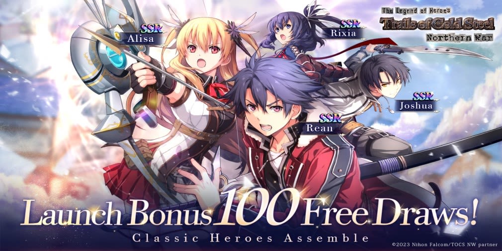 The Legend of Heroes: Trails of Cold Steel: North War opens pre-registrations on Android and iOS