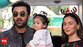 Ranbir Kapoor and Alia Bhatt's daughter Raha melts hearts with her kitten interaction | Hindi Movie News - Times of India