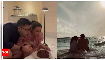 Parineeti Chopra and Raghav Chadha’s lovey-dovey moments from their romantic getaway are giving Valentines' vibes in October - Watch | - Times of India