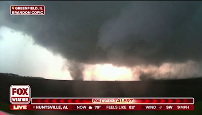 Watch: Tornadoes spotted spinning through Illinois