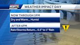 Weather Impact Day: Storm damage, flash flooding worries Wednesday morning before more rain moves in