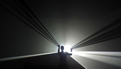 Artist Anthony McCall shines a light at London's Tate Modern