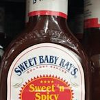 新到貨 美國Sweet baby ray's 甜辣 烤肉醬 510g 最新到期日2024/3/1依據取貨最遠 頁面是甜辣價格