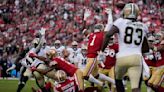 49ers top Saints 13-0, first to blank New Orleans since 2001