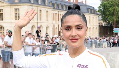 Salma Hayek Is Already Getting So Emotional About the Olympics