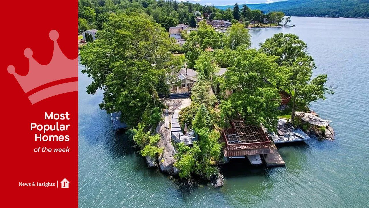 An $800K 'Waterfront Kingdom' in New York Is the Week's Most Popular Home