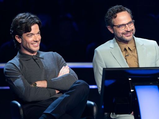 John Mulaney and Nick Kroll fumble “Succession” question on “Who Wants to Be a Millionaire”