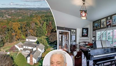 Stephen Sondheim’s Connecticut home sells for its full $3.25M asking price