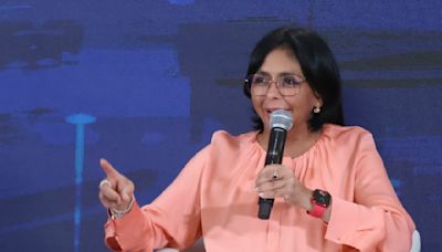 Delcy Rodríguez en simulacro: «Estamos aceitando nuestra maquinaria electoral perfecta»