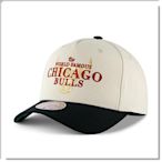【ANGEL NEW ERA】Mitchell & Ness MN NBA 芝加哥 公牛 經典排字 米白 雙色 卡車帽