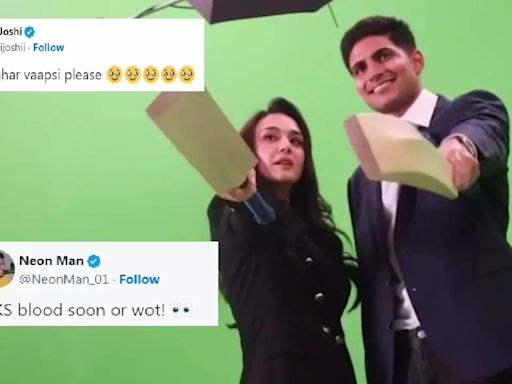 Shubman Gill To Join Punjab Kings In IPL 2025? GT Skipper's VIRAL Picture With Preity Zinta Has Fans Abuzz