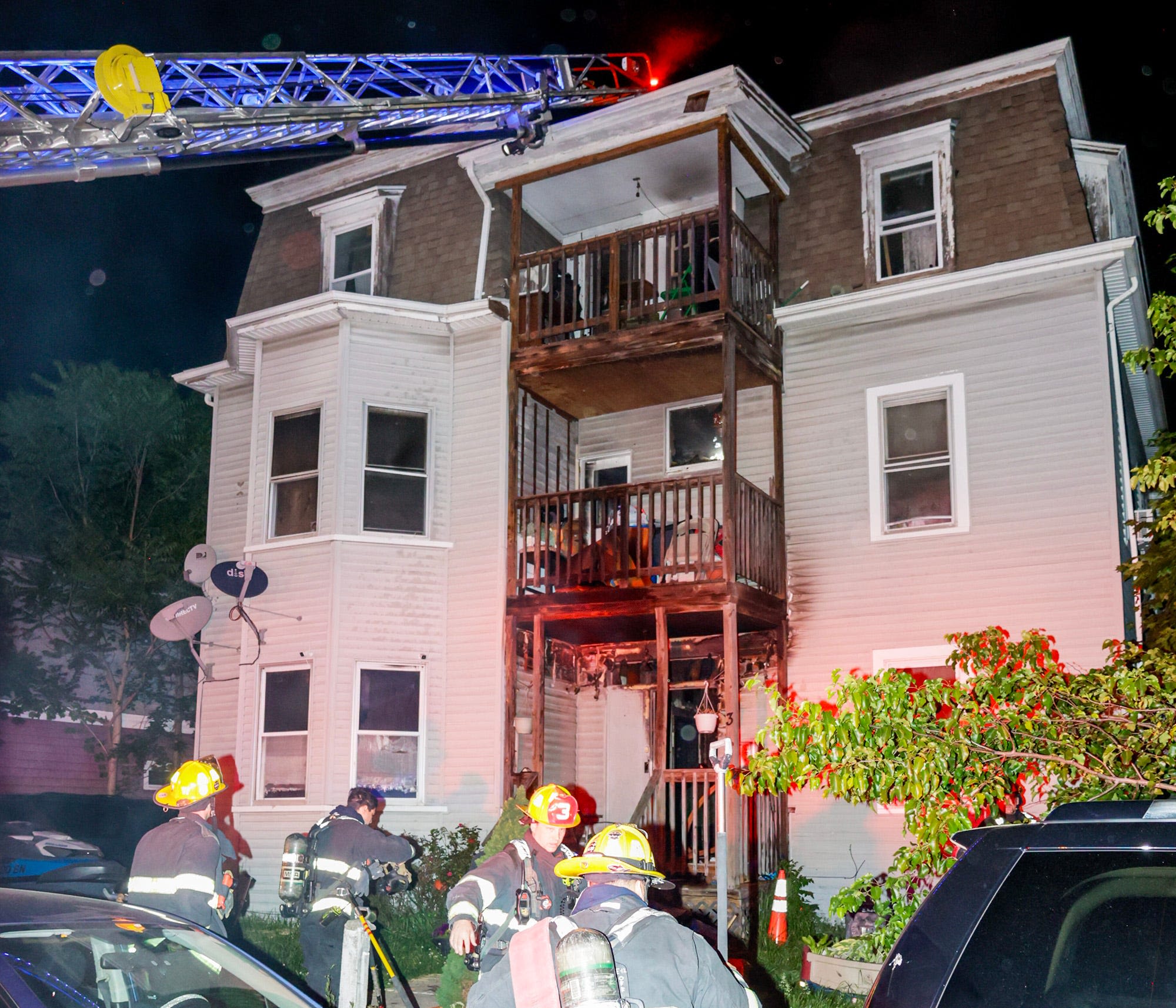 Two dead in apartment house fire on Hancock Street in Worcester