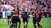 Leverkusen become first team to go unbeaten in Bundesliga