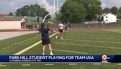 Park Hill High School student representing Team USA at the Flag Football International Cup