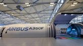 AIrbus highlights main-deck door size on A350 freighter mock-up