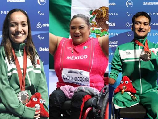 ¿Cuántas medallas lleva México en los Juegos Paralímpicos de París 2024?