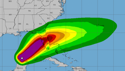 ...Back To Cat. 5 Status; Wind Path Expected To Double In Size Before Florida Landfall; Disney World & Universal ...