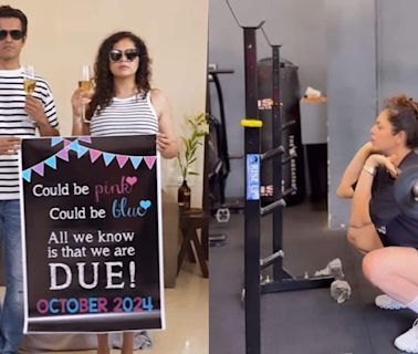 Television actress Drashti Dhami shares pregnancy workout clip, watch video