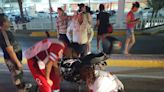 Chocan ciclista y motociclista en Gómez Palacio, ambos fueron hospitalizados