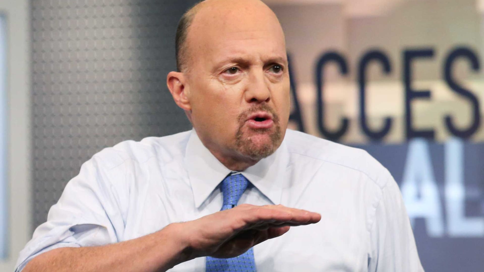 Jim Cramer says the sell off may be over, pointing to corrections in Big Tech