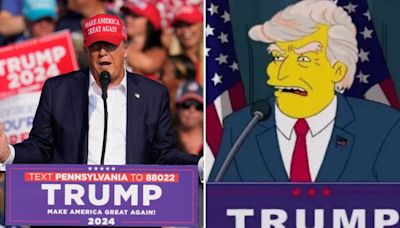 How the American sitcom ‘The Simpsons’ predicted the assassination attempt on former U.S. president Donald Trump