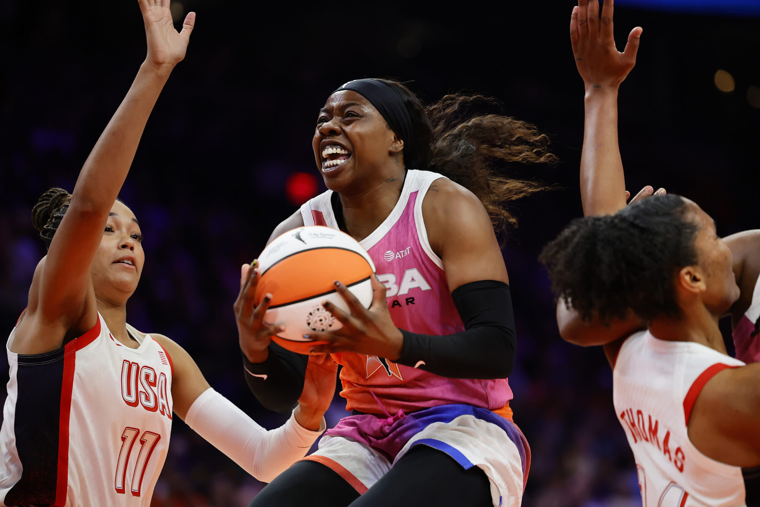 Arike Ogunbowale sets WNBA All-Star scoring record, wins second MVP