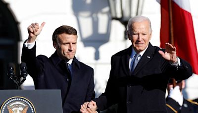 Macron envía una carta a Biden para “apreciar su valentía” y su “espíritu de la responsabilidad” - La Tercera