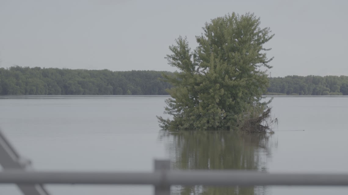 Another round of rain won't help flooding, but downward trend in water levels expected to continue