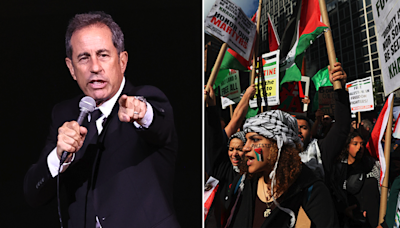 Jerry Seinfeld heckled by anti-Israel protester during comedy show: 'Jew-haters spice up the show'